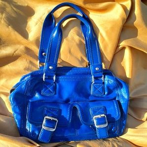 Bold MK bag in Eye Catching electric Blue